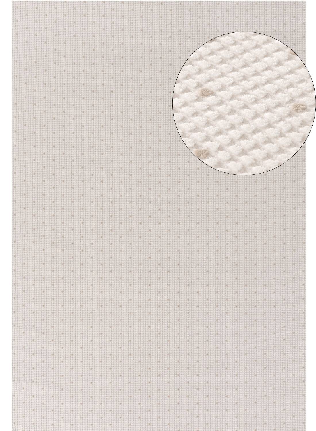 Carmel Cream - Beige Dots Rug | 6080 - Bargainia.com - 