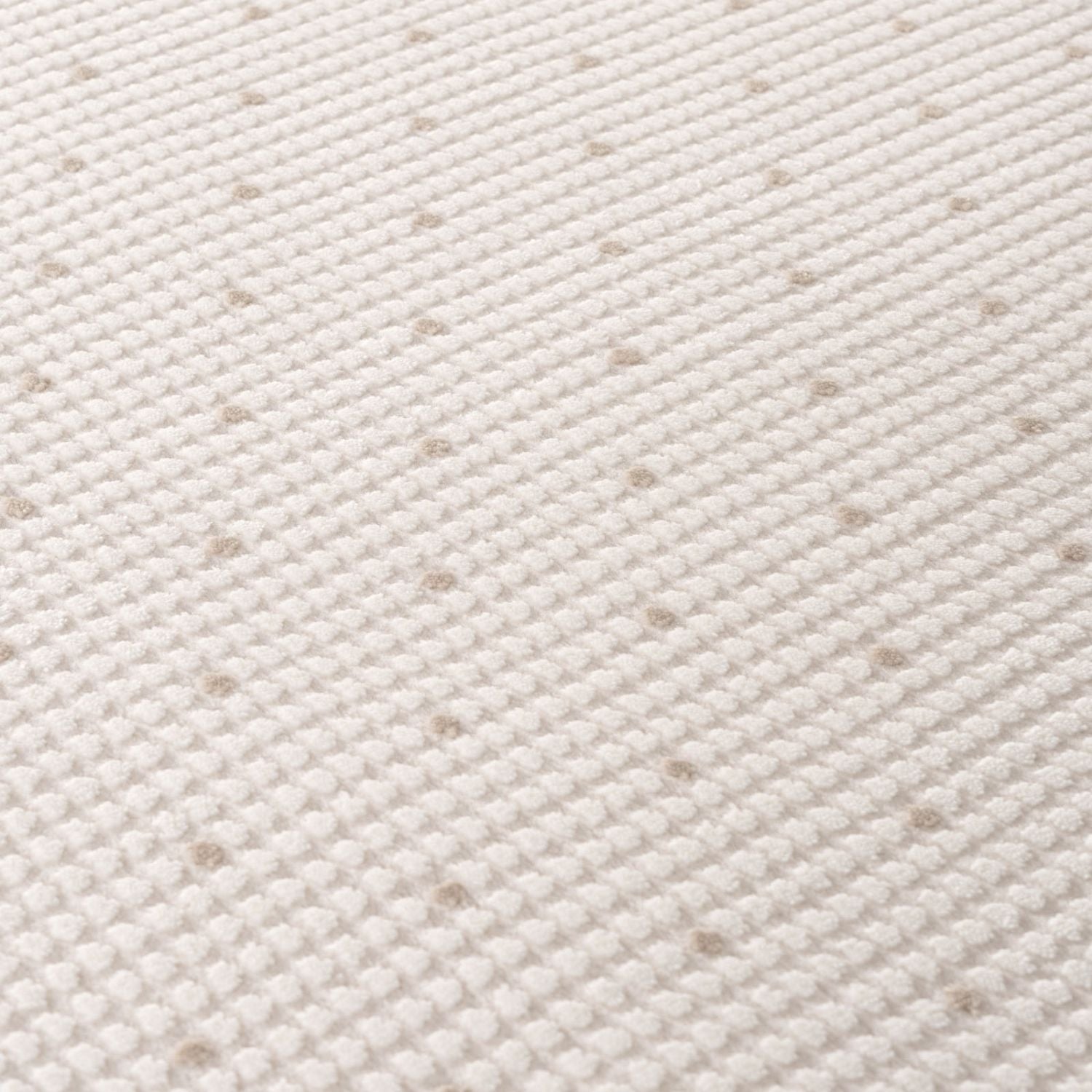 Carmel Cream - Beige Dots Rug | 6080 - Bargainia.com - 
