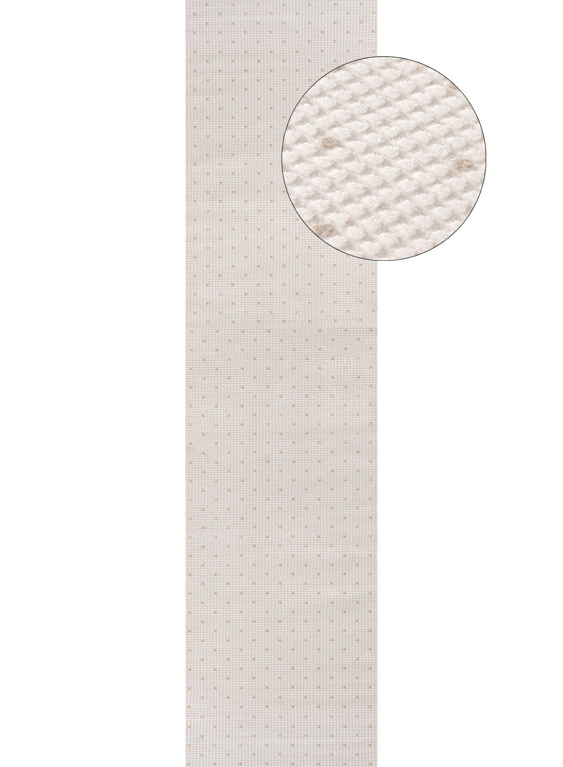 Carmel Cream - Beige Dots Rug | 6080 - Bargainia.com - 5056584582680 - CRM-CBGE-80x300