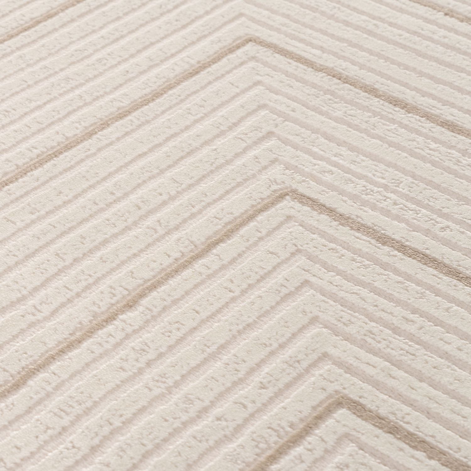 Carmel Cream - Beige Geometric Rug | 6040 - Bargainia.com - 5056584582116 - CRM-BE-80x150