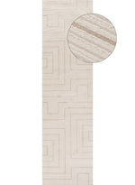 Carmel Cream - Beige Geometric Rug | 6040 - Bargainia.com - 
