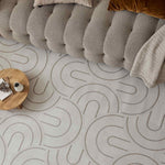 Carmel Cream - Beige Geometric Rug | 6070 - Bargainia.com - 