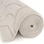 Carmel Cream - Beige Geometric Rug | 6070 - Bargainia.com - 