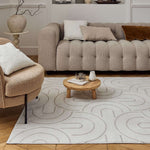 Carmel Cream - Beige Geometric Rug | 6070 - Bargainia.com - 