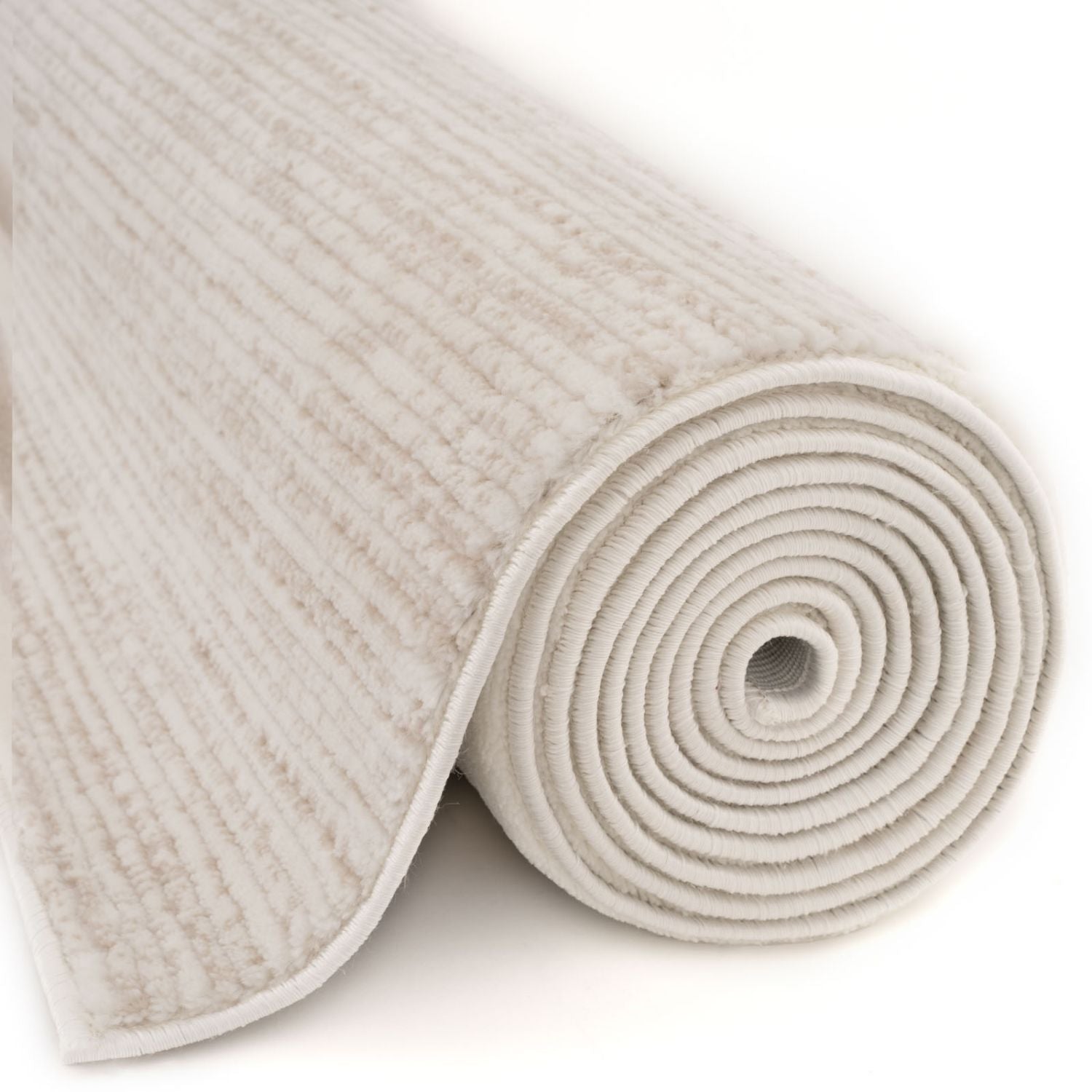 Carmel Cream - Beige Striped Rug | 6010 - Bargainia.com - 