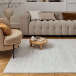 Carmel Cream - Beige Striped Rug | 6010 - Bargainia.com - 