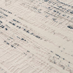 Carmel Cream - Blue Abstract Rug | 6030 - Bargainia.com - 