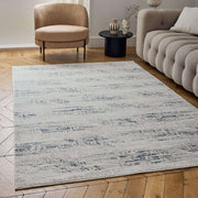 Carmel Cream - Blue Abstract Rug | 6030 - Bargainia.com - 5056584582079 - CRM-CBL-80x150