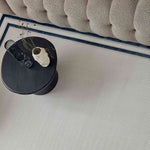 Carmel Cream - Blue Bordered Rug | 6060 - Bargainia.com - 