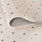 Carmel Cream - Blue Dots Rug | 6080 - Bargainia.com - 