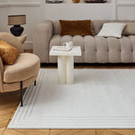 Carmel Cream Bordered Rug | 6060 - Bargainia.com - 