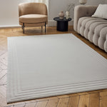 Carmel Cream Bordered Rug | 6060 - Bargainia.com - 