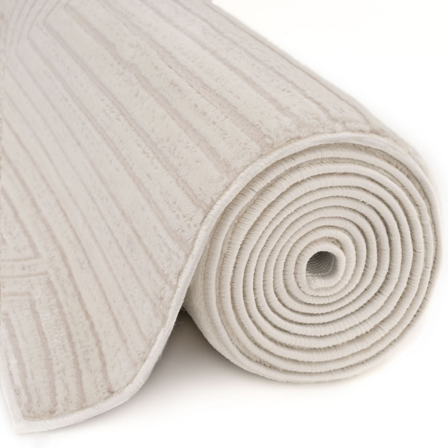 Carmel Cream Geometric Rug | 6040 - Bargainia.com - 5056584582109 - CRM-CM-80x150