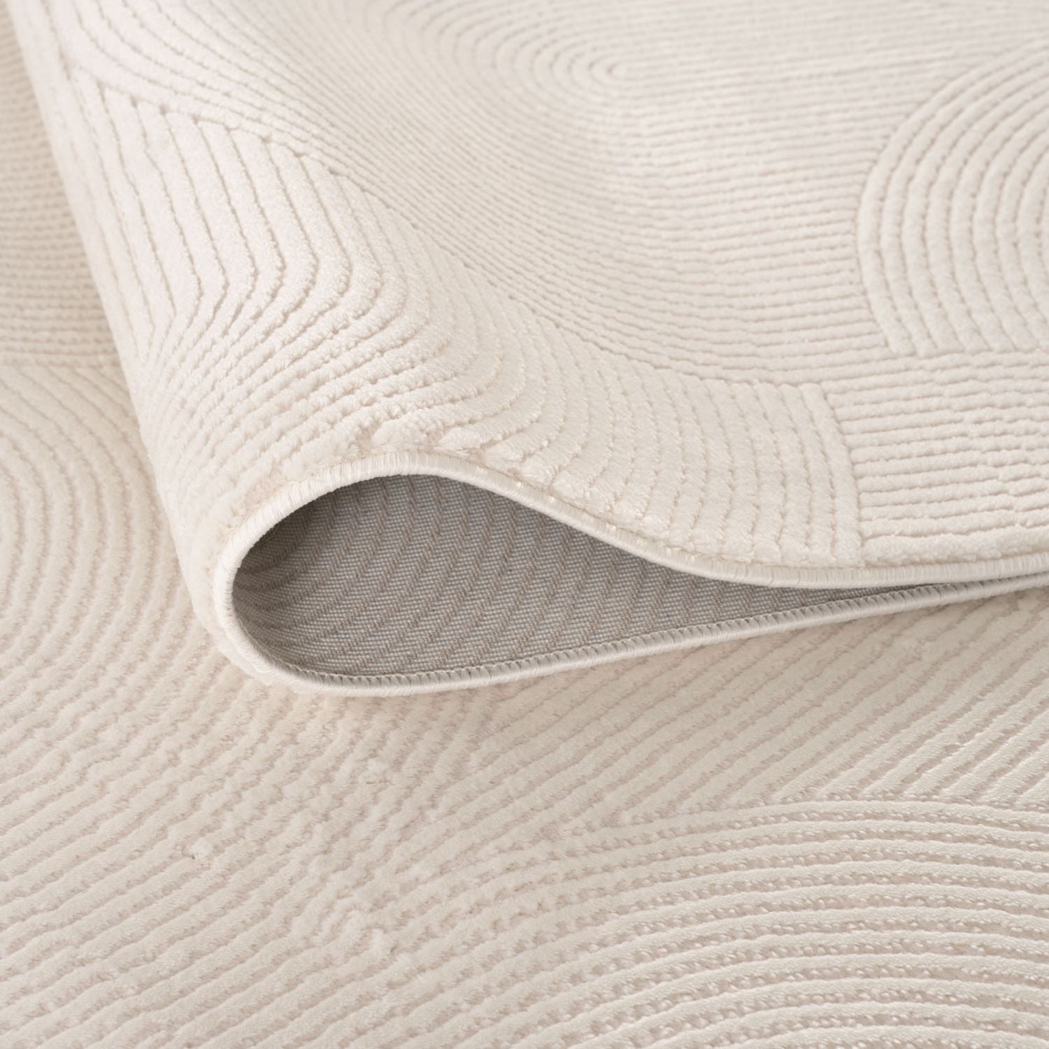 Carmel Cream Geometric Rug | 6070 - Bargainia.com - 5056584582246 - CRM-CREAM-80x150