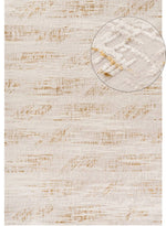 Carmel Cream - Gold Abstract Rug | 6030 - Bargainia.com - 