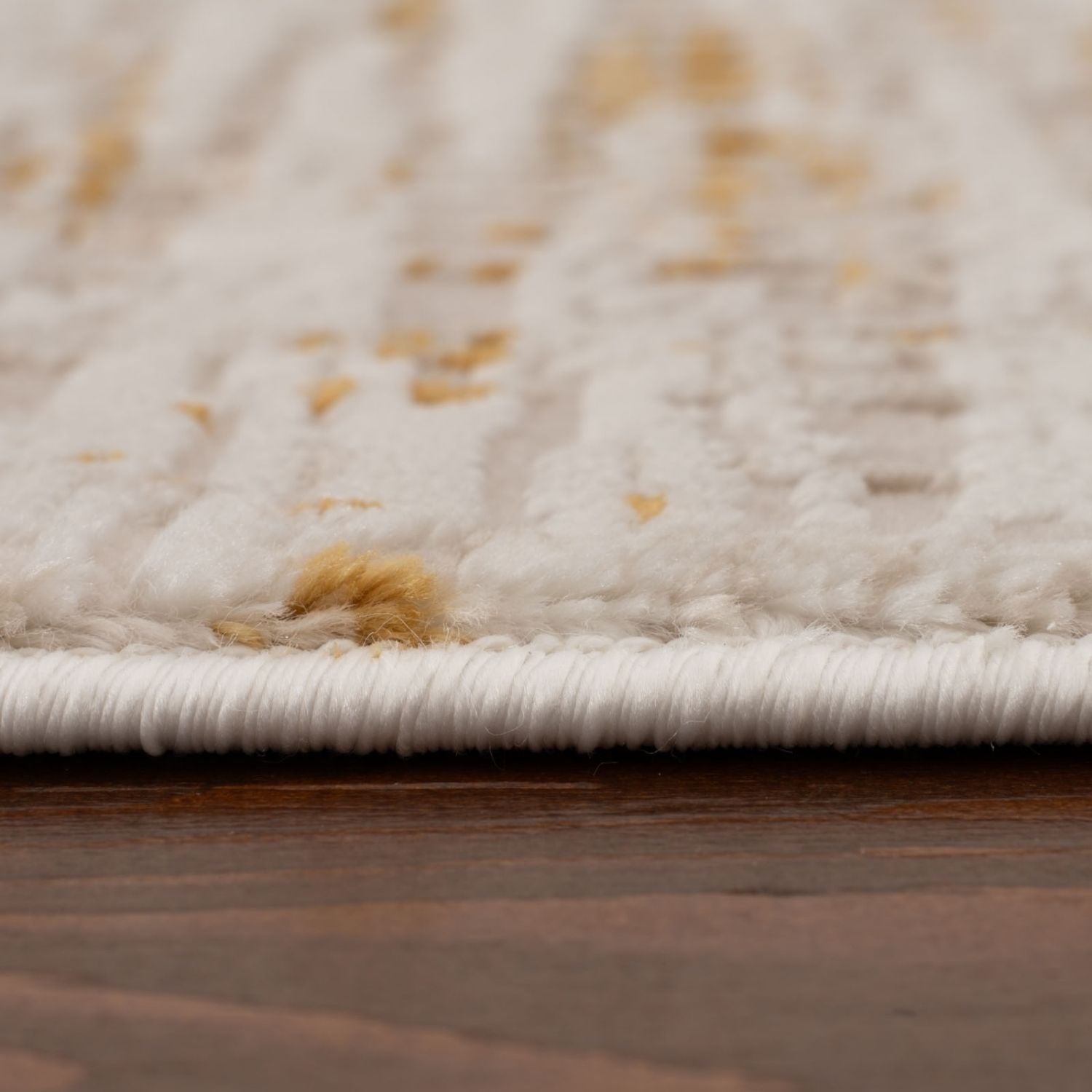 Carmel Cream - Gold Abstract Rug | 6030 - Bargainia.com - 