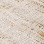 Carmel Cream - Gold Abstract Rug | 6030 - Bargainia.com - 