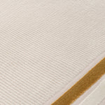 Carmel Cream - Gold Bordered Rug | 6060 - Bargainia.com - 