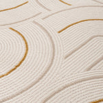 Carmel Cream - Gold Geometric Rug | 6070 - Bargainia.com - 