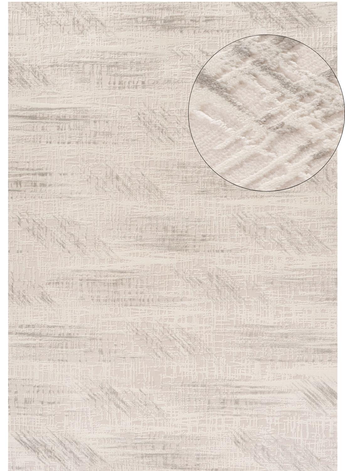 Carmel Cream - Grey Abstract Rug | 6030 - Bargainia.com - 5056584582062 - CRM-CGR-80x150