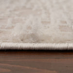 Carmel Cream - Grey Abstract Rug | 6030 - Bargainia.com - 