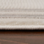 Carmel Cream - Grey Bordered Rug | 6060 - Bargainia.com - 