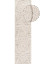 Carmel Cream - Grey Geometric Rug | 6070 - Bargainia.com - 