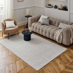 Carmel Cream - Grey Striped Rug | 6010 - Bargainia.com - 