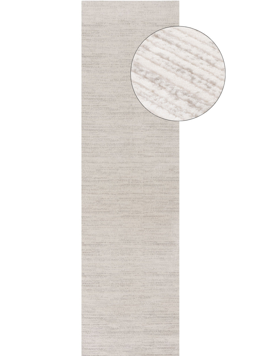 Carmel Cream - Grey Striped Rug | 6010 - Bargainia.com - 