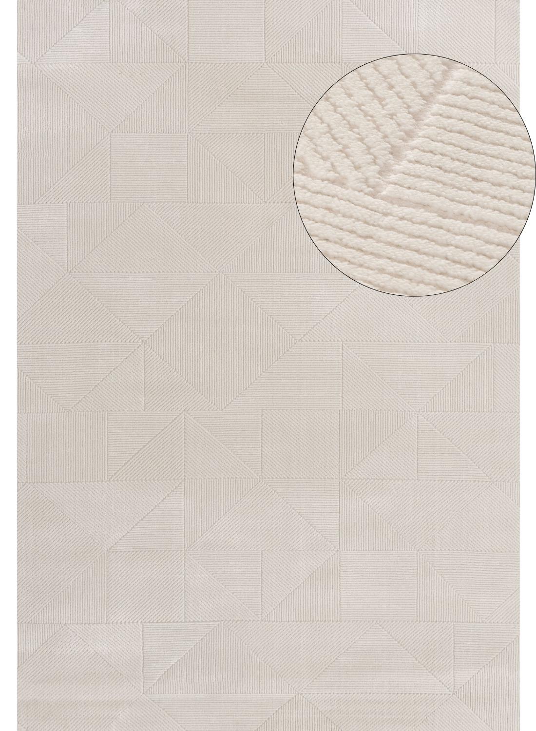 Carmel Cream Rug Abstract | 6000 - Bargainia.com - 5056584581973 - CRM-CR-80x150