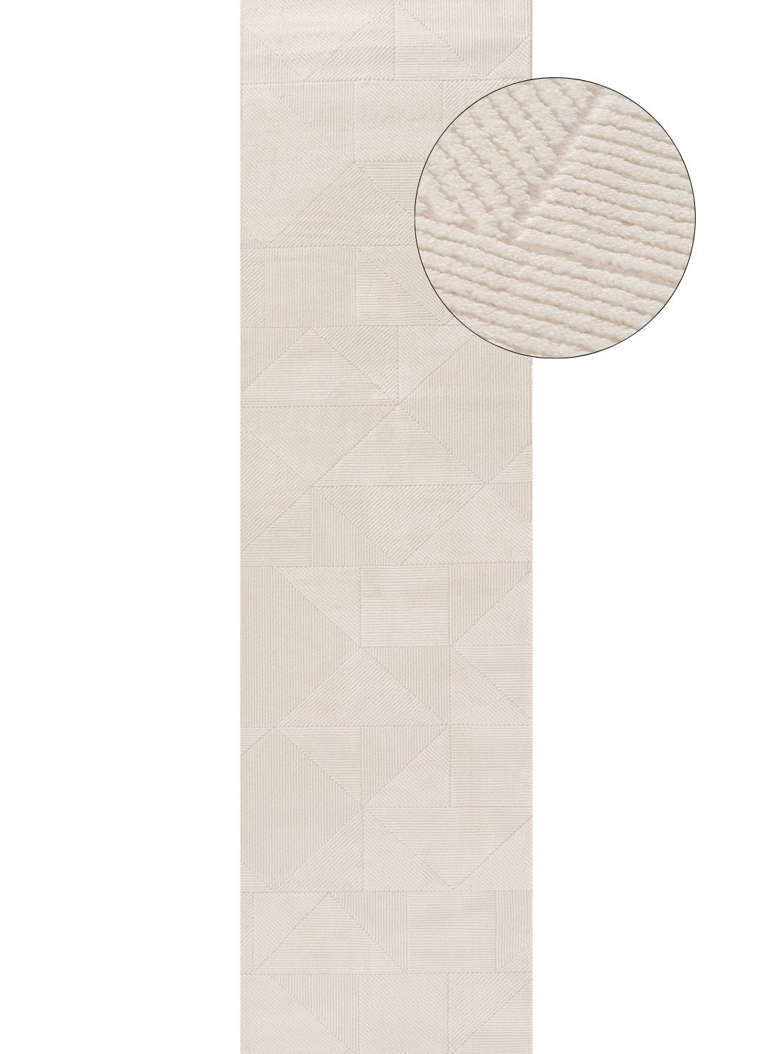 Carmel Cream Rug Abstract | 6000 - Bargainia.com - 5056584582352 - CRM-CR-80x300