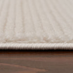 Carmel Cream Striped Rug | 6010 - Bargainia.com - 