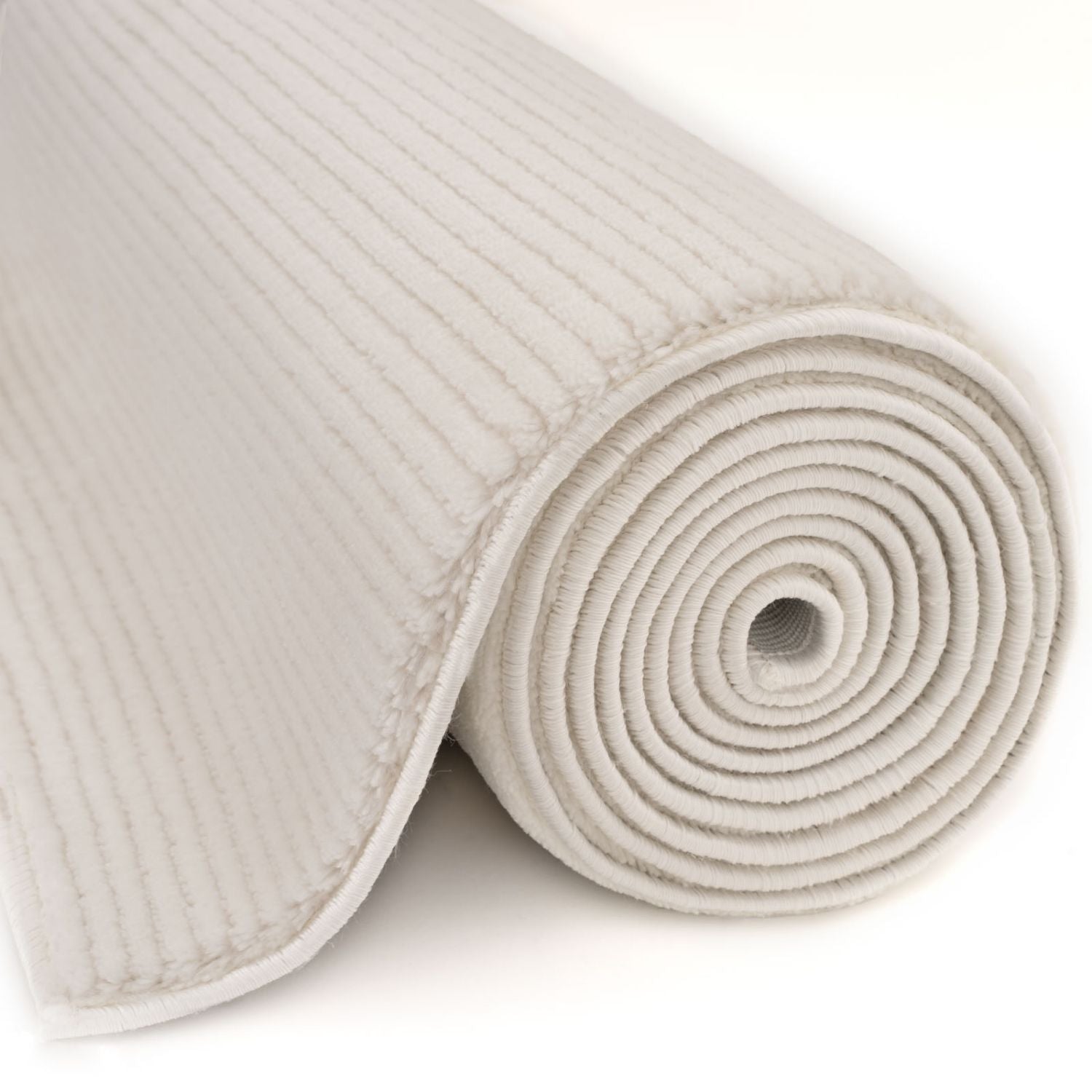 Carmel Cream Striped Rug | 6010 - Bargainia.com - 5056584582024 - CRM-CRC-80x150