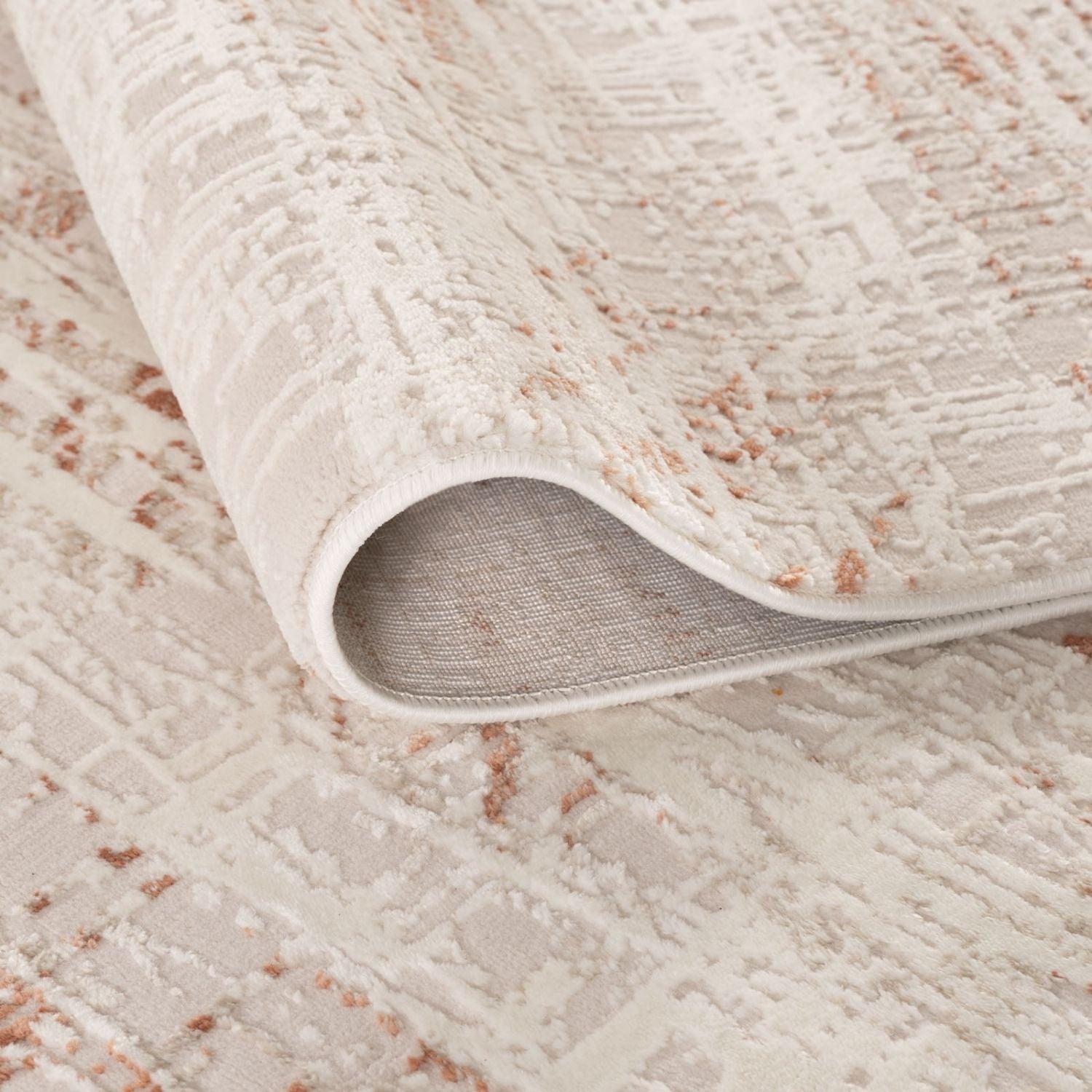 Carmel Cream - Terra Abstract Rug | 6030 - Bargainia.com - 