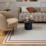 Carmel Cream - Terra Bordered Rug | 6060 - Bargainia.com - 