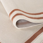 Carmel Cream - Terra Bordered Rug | 6060 - Bargainia.com - 
