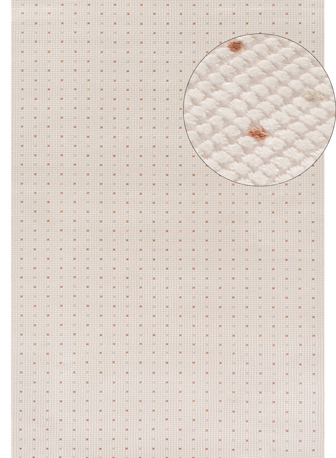 Carmel Cream - Terra Dots Rug | 6080 - Bargainia.com - 5056584582338 - CRM-CRTR-80x150