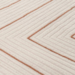 Carmel Cream - Terra Geometric Rug | 6040 - Bargainia.com - 