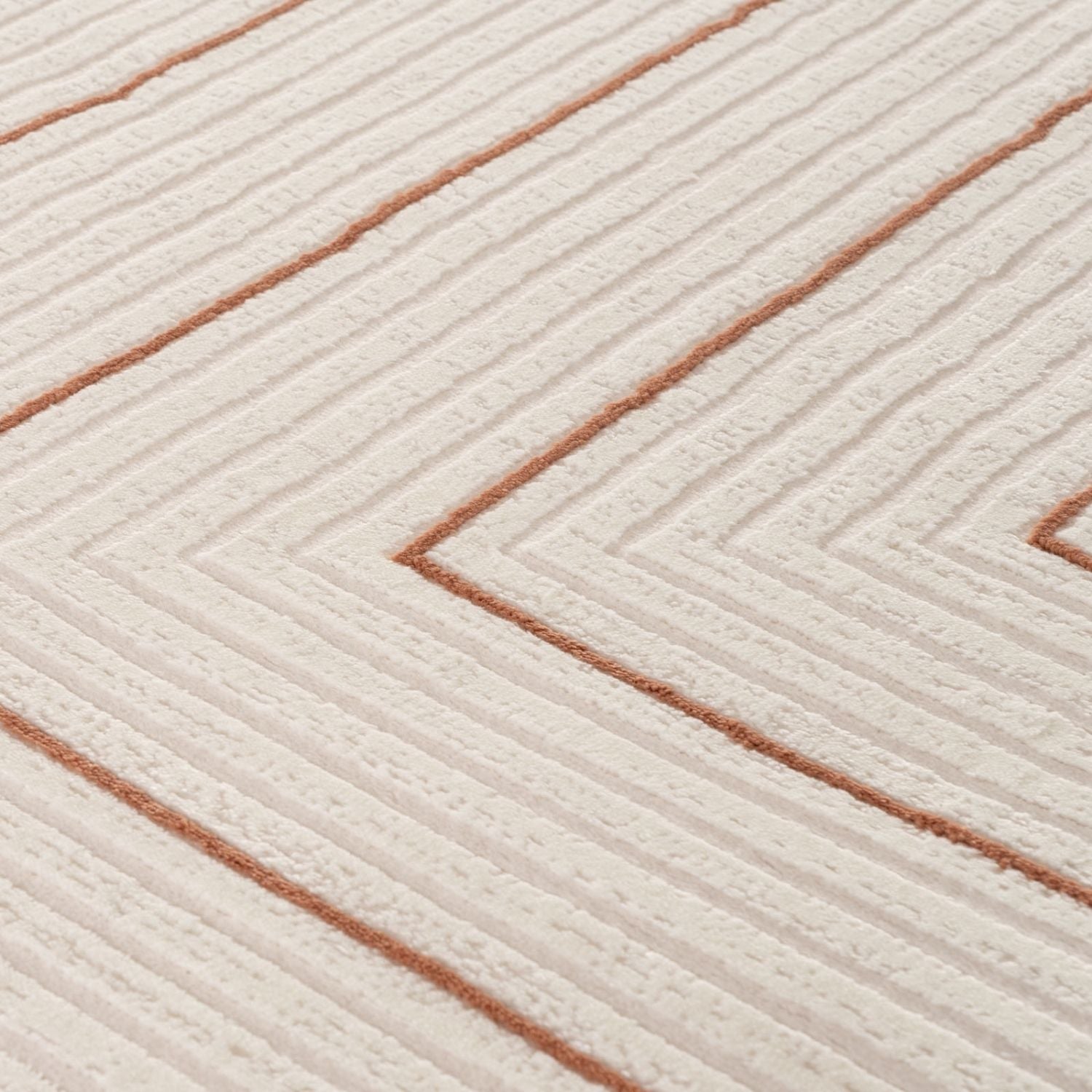 Carmel Cream - Terra Geometric Rug | 6040 - Bargainia.com - 5056584582147 - CRM-TR-80x150