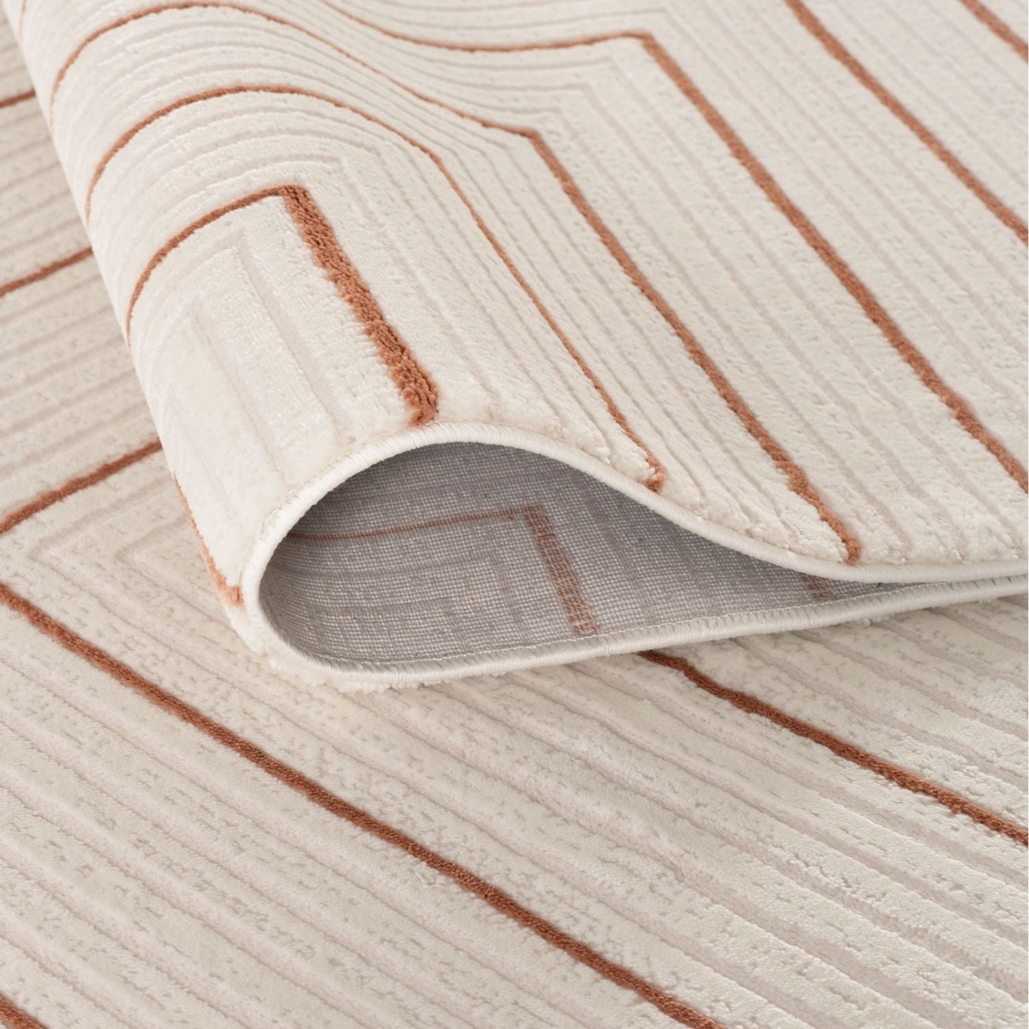 Carmel Cream - Terra Geometric Rug | 6040 - Bargainia.com - 5056584582147 - CRM-TR-80x150