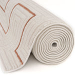 Carmel Cream - Terra Geometric Rug | 6040 - Bargainia.com - 
