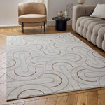Carmel Cream - Terra Geometric Rug | 6070 - Bargainia.com - 