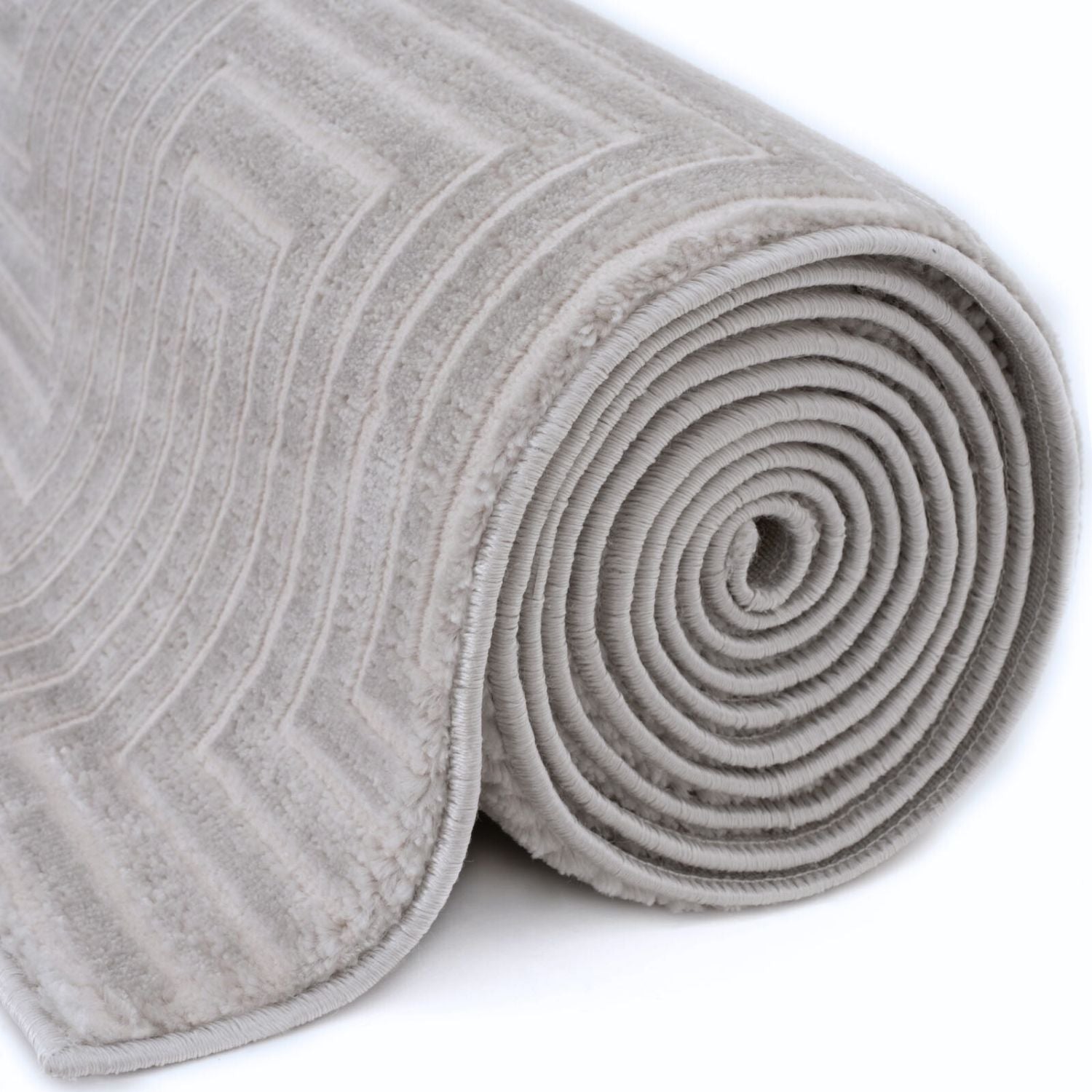 Carmel Grey - Cream Geometric Rug | 6050 - Bargainia.com - 