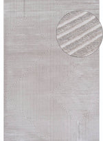 Carmel Grey - Cream Geometric Rug | 6050 - Bargainia.com - 