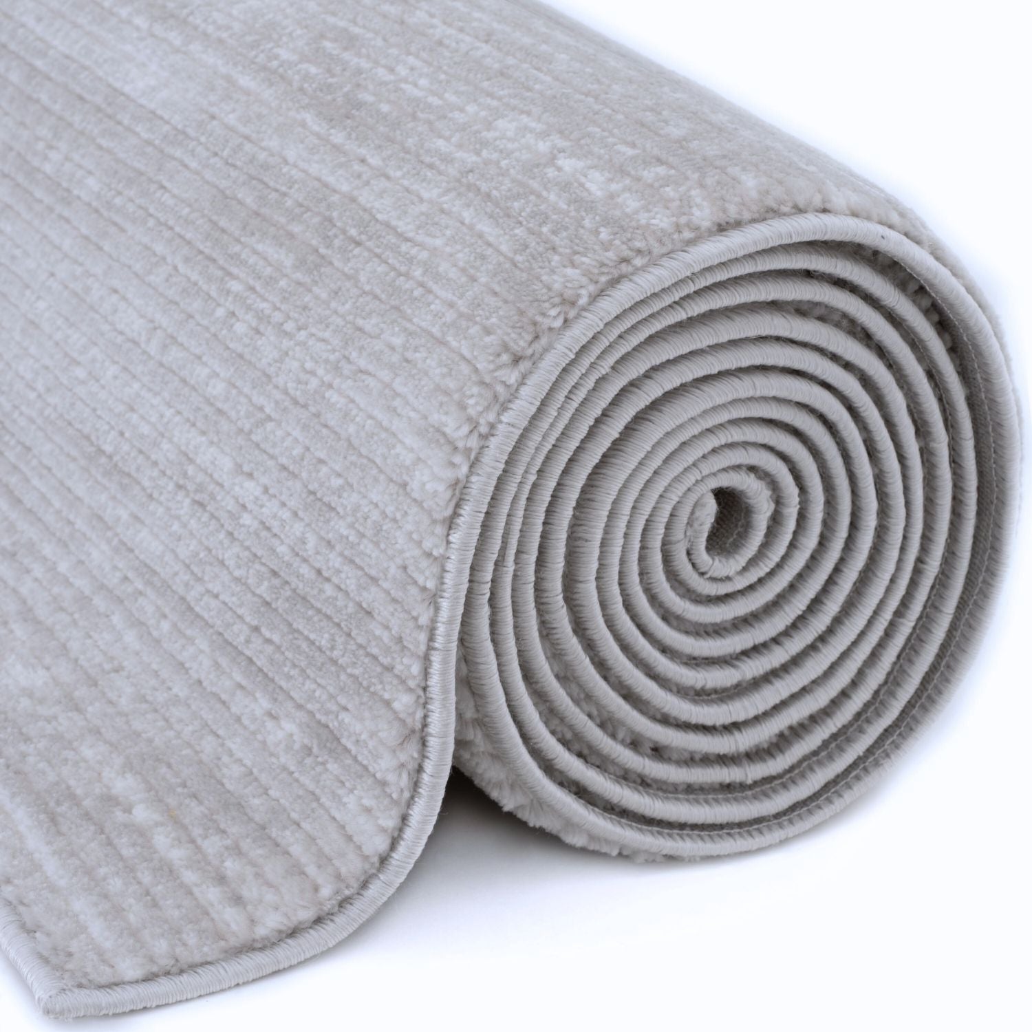 Carmel Grey - Cream Striped Rug | 6020 - Bargainia.com - 