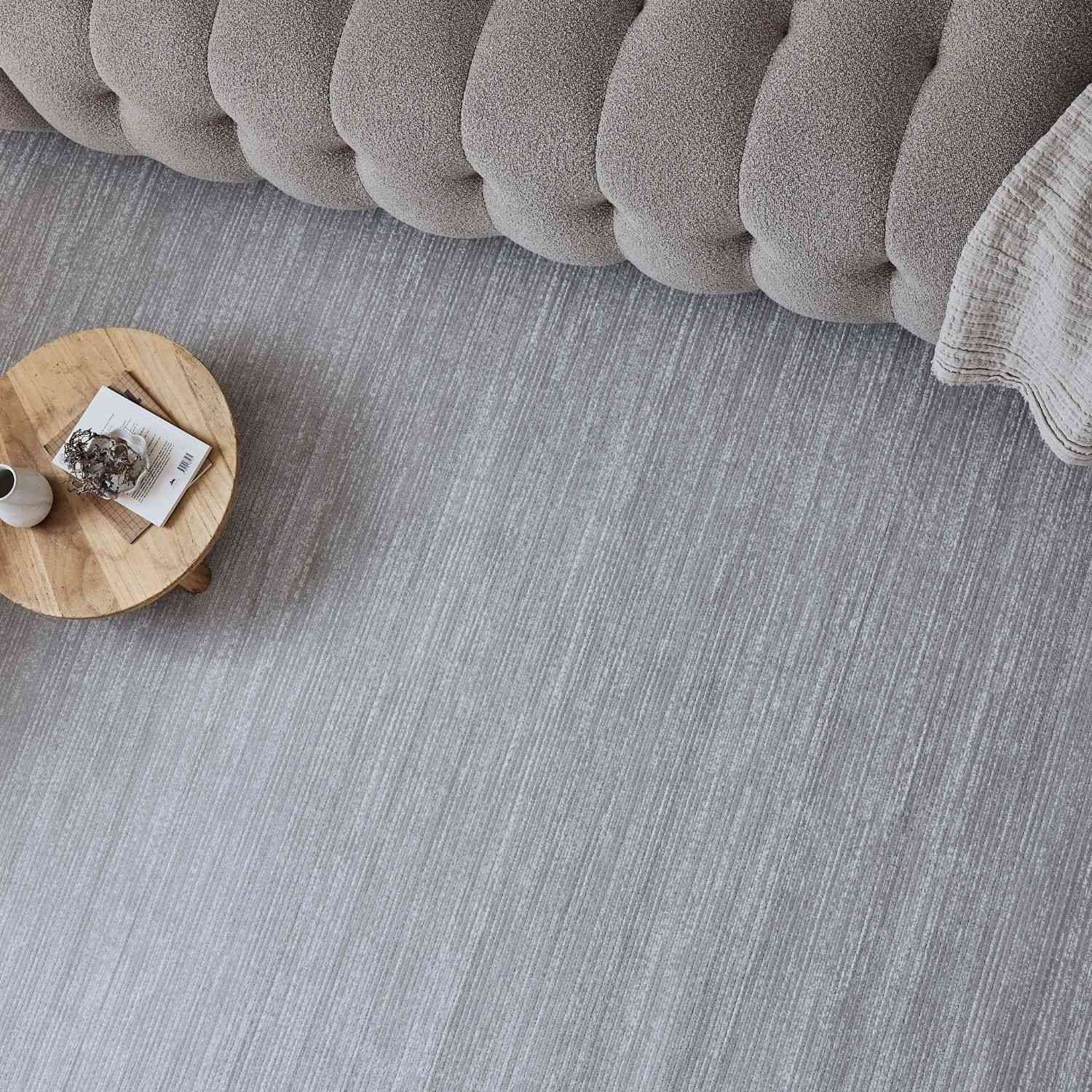 Carmel Grey - Cream Striped Rug | 6020 - Bargainia.com - 5056584582048 - CRM-GCR-80x150