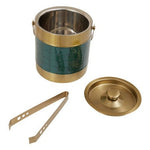 Carolina Green Enamel Ice Bucket - Bargainia.com - 5018705975474