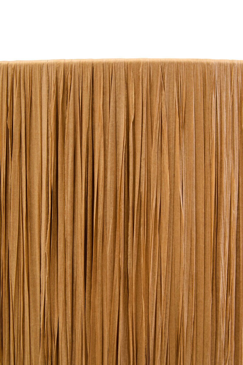 Carta Natural Papier Mache Table Lamp With Natural Raffia Shade - Bargainia.com - 5063227015030