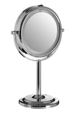 Cassini Chrome Finish Led Table Mirror - Bargainia.com - 5063227014842