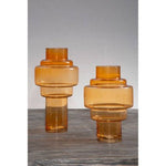 Cayden Large Orange Glass Vase - Bargainia.com - 5018705497921